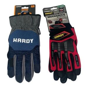NWT Hardy Men’s XL Work Mechanic Outdoor Winter Gloves New 2 Pairs